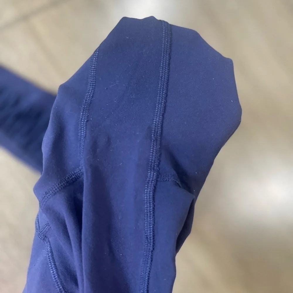 alo yoga leggings navy blue